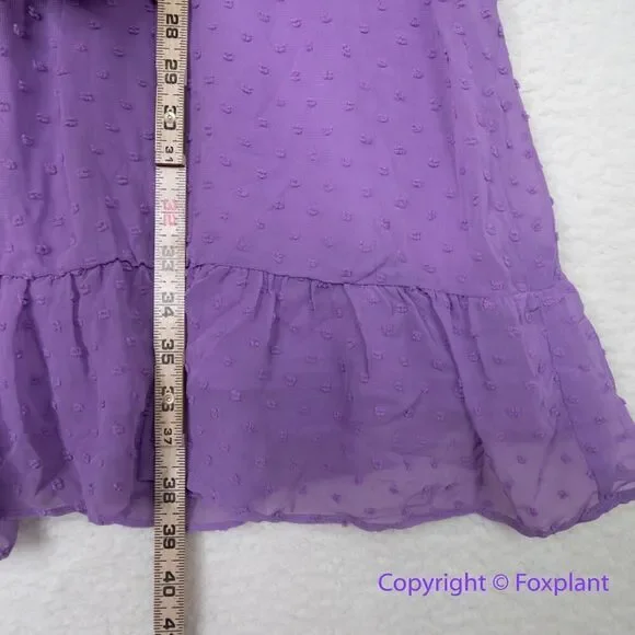 New! City Chic Wild Dobby Dress  lilac purple,  women plus‎ size 18 - Picture 8 of 16